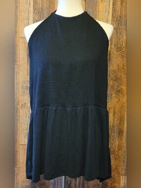 Maurices Black Halter Tank Top